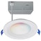 Satco 9W LED DW LP Regress Baffle DL 4 in. Rnd - Starfish IOT Tunable White and RGB - 120V 90 CRI White S11564 - alternate 1